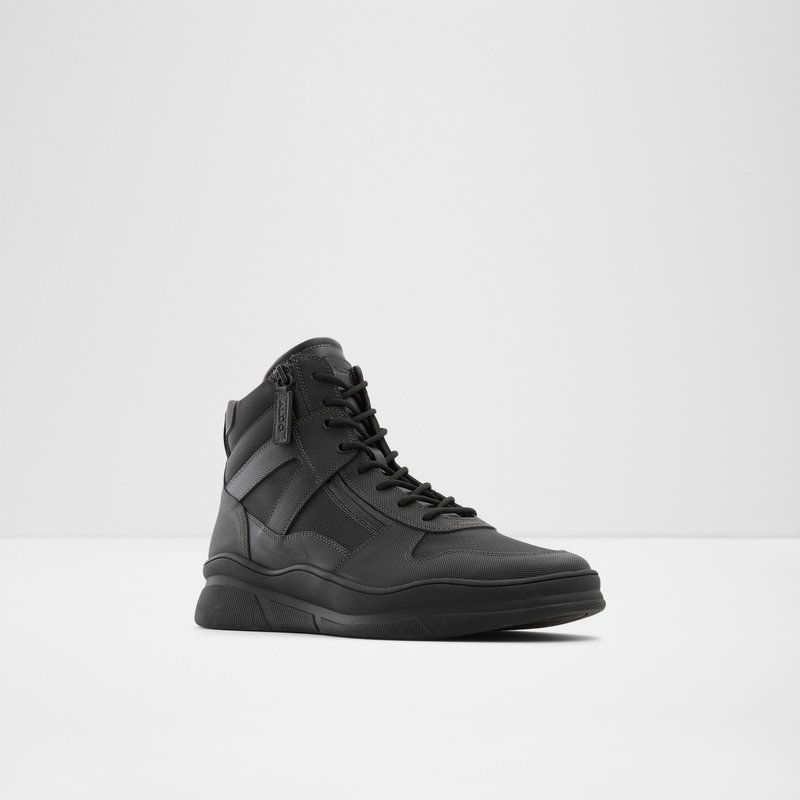 Aldo Swiftd High Scarpe Da Ginnastica Uomo Nere | EMXJVLH-74