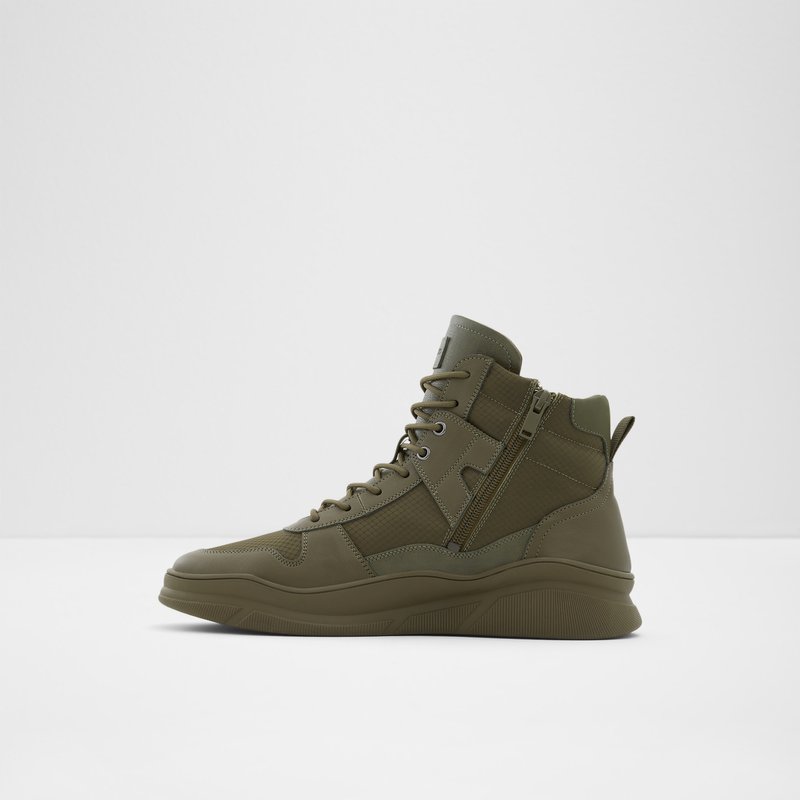 Aldo Swiftd High Scarpe Da Ginnastica Uomo Khaki | JZAERCK-97