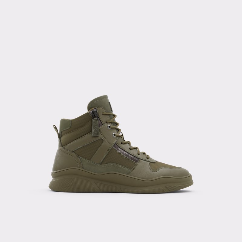 Aldo Swiftd High Scarpe Da Ginnastica Uomo Khaki | JZAERCK-97