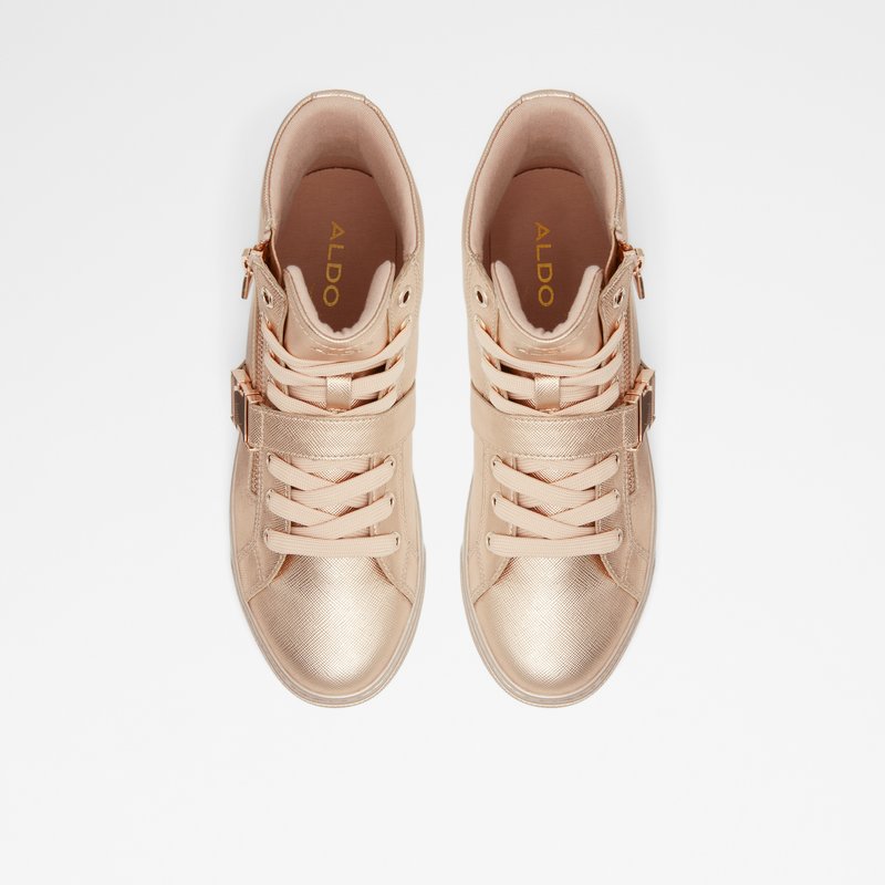 Aldo Tiagatori Low Scarpe Da Ginnastica Donna Rosa Oro | WRLFIEZ-65