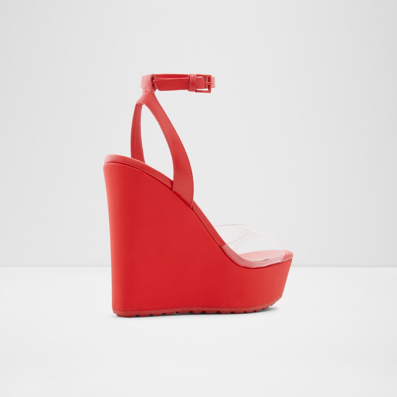 Aldo Verly Sandali con Plateau Donna Rosse | QAYKUPW-85