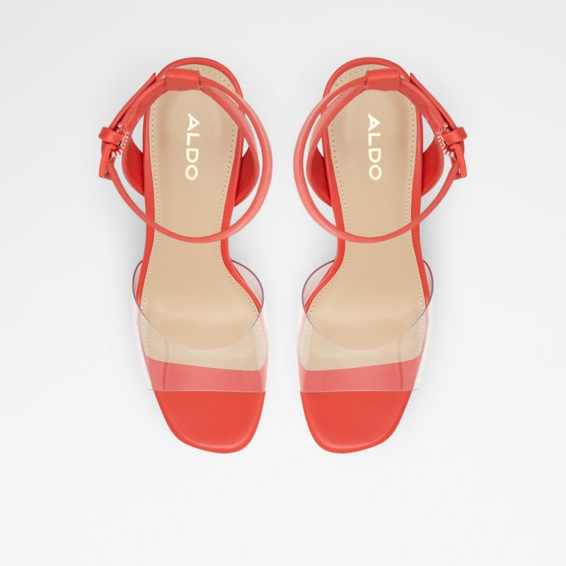 Aldo Verly Sandali con Plateau Donna Rosse | QAYKUPW-85