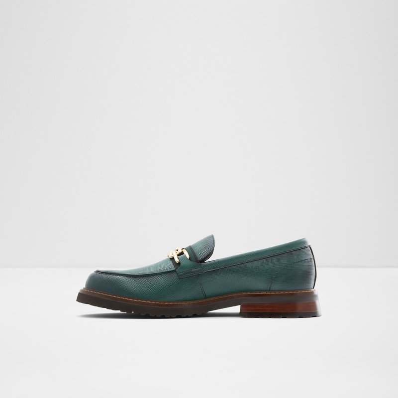 Aldo Weaver Mocassini Uomo Verdi Scuro | JIXHDR-791